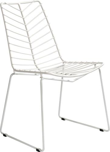 JSWMC-09  Leaf Shape Wired Metal Leisure Chair System 1