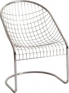 JSWMC-11  Cantilever Stainless Steel Wired Leisure Chair