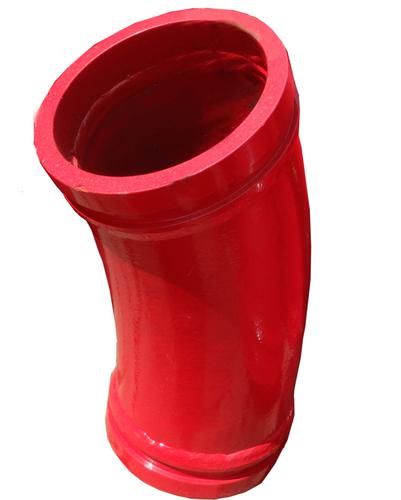 Concrete Pump Truck Parts Elbow Bend DN100 R275 90DGR 148MM Mn13-4 Casting System 1