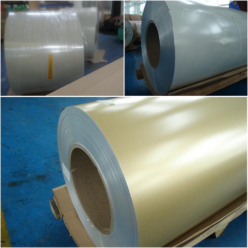 Wood Grain Aluminum Coil Stock - PE Prepainted Aluminum Alloy Coil Sheet System 1