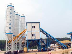 High quality concrete mixing plant production capacity 50m3 per hour