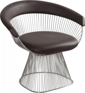 JSWMC-10 Stainless Steel Wired Leisure Chair With Cushion