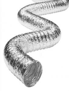 Semi-rigid Aluminum flexible Ducting for HVAC Systems
