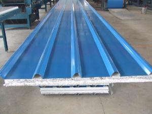 Corrugated steel sheets