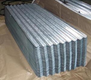 Galvanized corrugated sheet