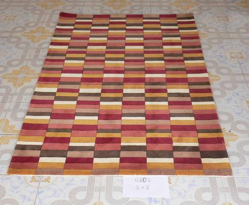 Acrylic Area Rugs Hand Tufted with Modern Design System 1