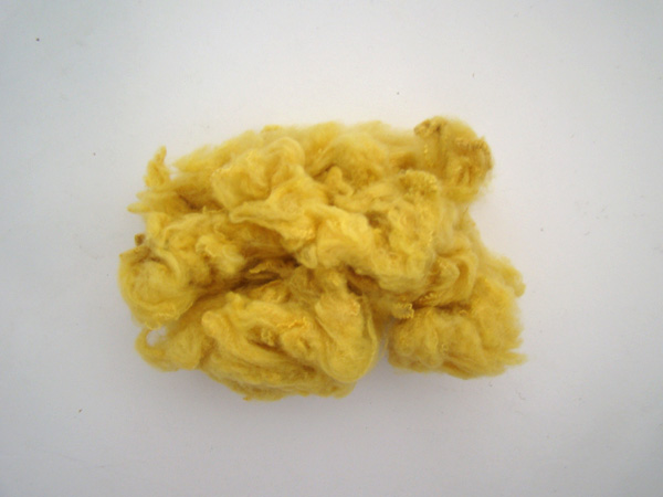 Yellow Color Polyester Staple Fiber