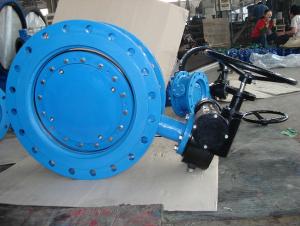 Double Flanged Eccentric Soft Seal butterfly valve