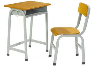 Single Student Desk and chair SDC-0302 System 1