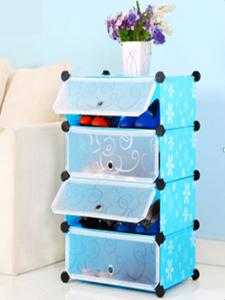 Fashion Style DIY PP Material Shoe Cabinet