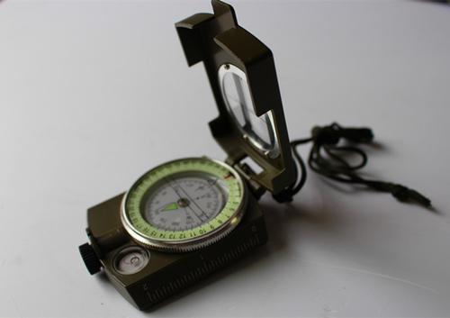 Army compass or military compass in aluminium material System 1