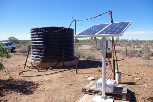 Borehole solar water pump System 1