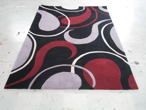 Hand Looped Polyester Carpet and Rugs System 1