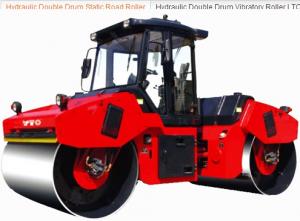 hydraulicdouble drum static road roller