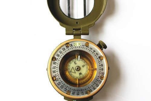 Army or military compass in aluminium material System 1