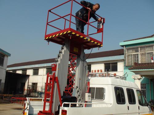 Mast-Car-carrying hydraulic lifting table System 1