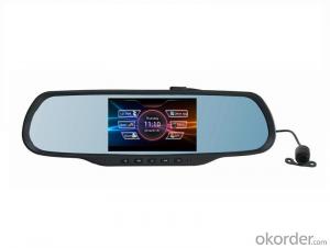 Car Rearview Mirror GPS With G-Sensor,Motion Detection and WIFI functions System 1