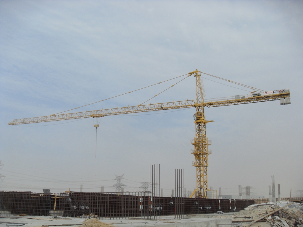 TOWER CRANE SL6036 used in wild and harsh environment