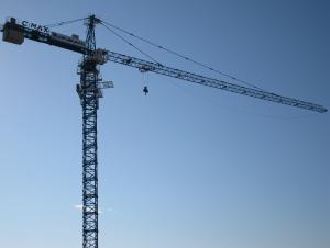 TOWER CRANE SL6011 WITH Multiple special mounting brackets
