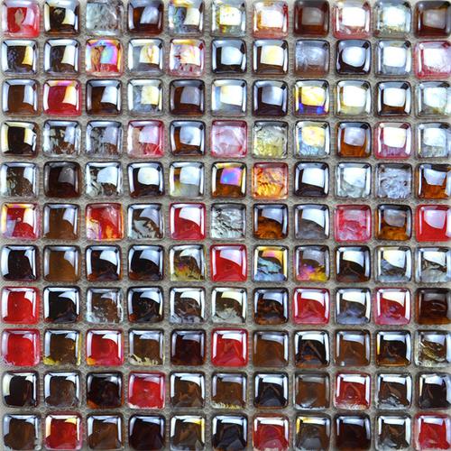 Glass Mosaic Tiles Hot Selling Cube Tile KC056 System 1