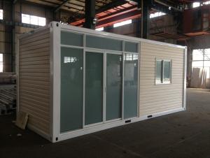 Container House with big glass