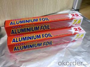 Aluminum foil for house hold