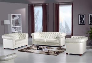 Classic chesterfield sofa set 1 seater 2 seater 3 seater real leather System 1