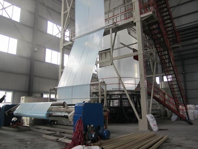 HDPE LDPE Film Blowing Machine System 1