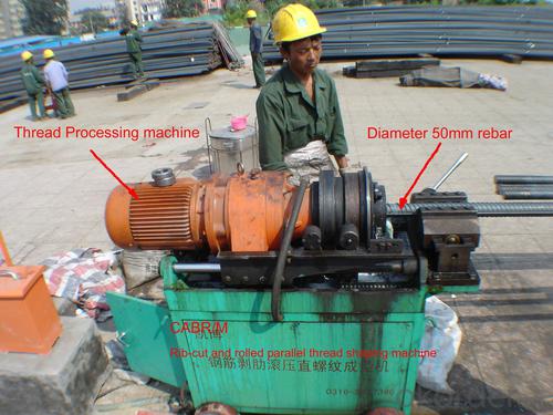 GHB22 Rebar Threading Machine System 1