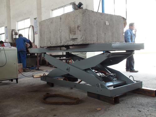 Stationary type hydraulic lift table System 1