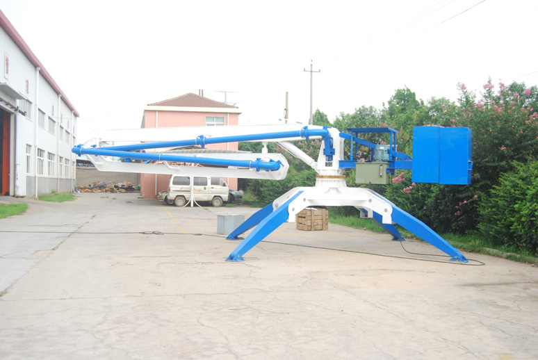 HGY hydraulic spider mobile concrete placing boom