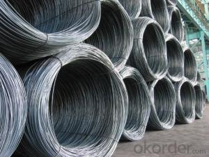 Hot Rolled Carbon Steel Wire Rod 6.5mm with High Quality