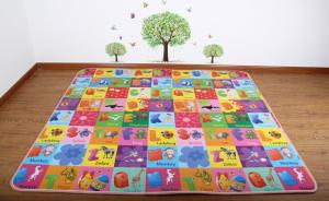EPE,XPE 200X180X1cm single-sided printed children mat