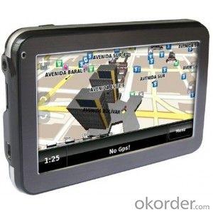 Five inch Car GPS Navigation with HD resolution touch screen and all countries maps