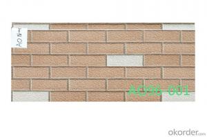 Building facade panel or PU foam siding wall cladding