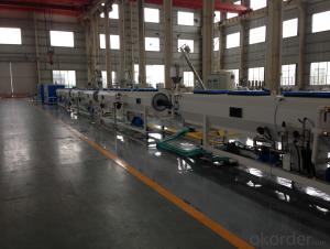 PE250 SOLID PIPE EXTRUSION LINE