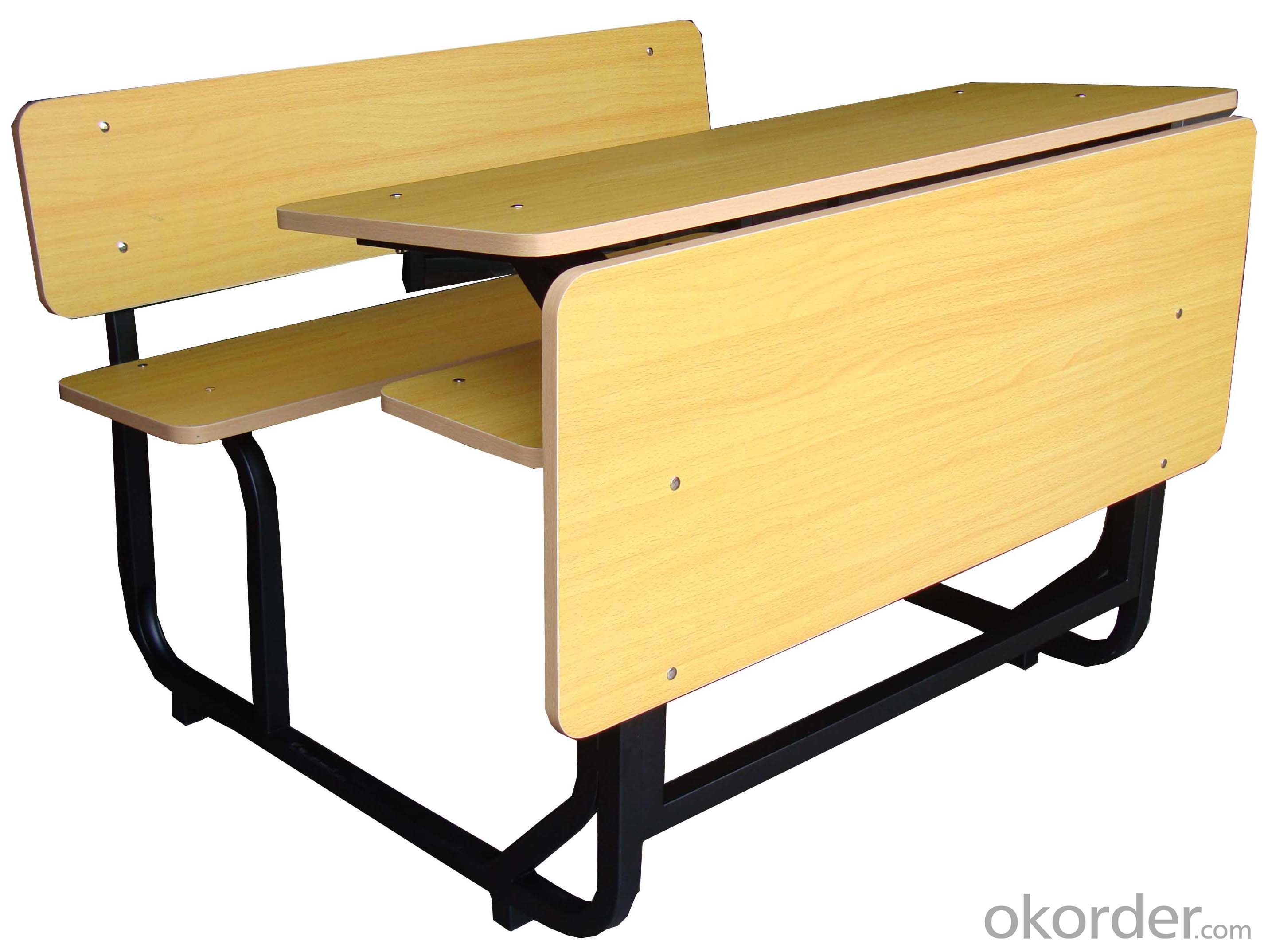 Student desk and chsir,double desk and chair