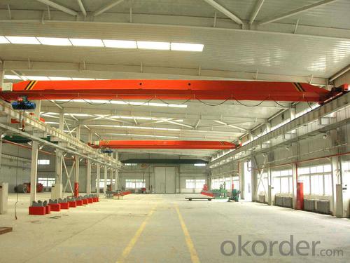 Single beam electric hoist bridge crane 3t System 1