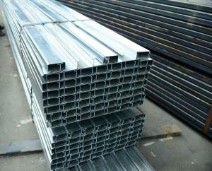 Cold-Rolled C Channel Steel with Good Quality 80mm*40mm System 1
