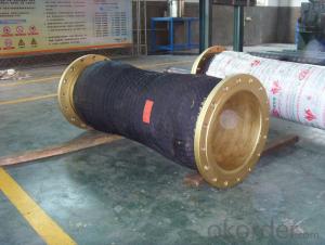 Dredge rubber hose for port and river dredging DN150x2M