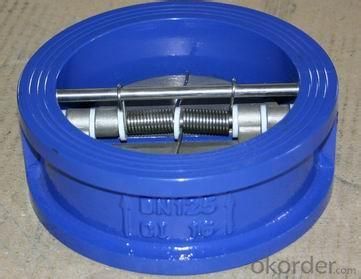 Ductile Iron Class 125 Wafer Type Check Valve