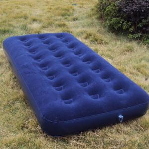 Camping Air Bed With Built-in Sponge pump