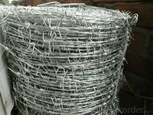 Barbed Iron Wire Galvanized Barbed Wire for Protection System 1