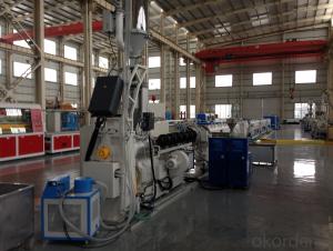 PE250 SOLID PIPE EXTRUSION LINE System 1