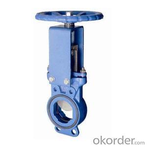 Ductile Iron Knife Gate Valve for Wast Water