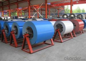 Pre-painted Galvanized/Aluzinc  Steel Sheet Coil with Prime Quality and Lowest  Price Blue System 1