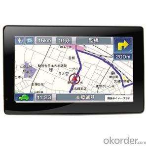 GPS Navigator 4.3 inch 800MHz support ISDB-T,AV-IN,BT,FM,TMC System 1