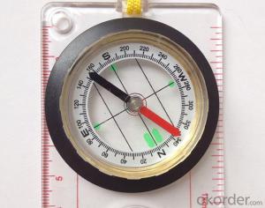 Transparant Map Scale Compass DC45-5