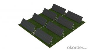 horizontal single axis tracking system Solar mounting system