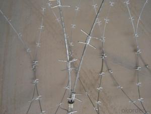 High Quality  Galvanized Barbed Iron Wire